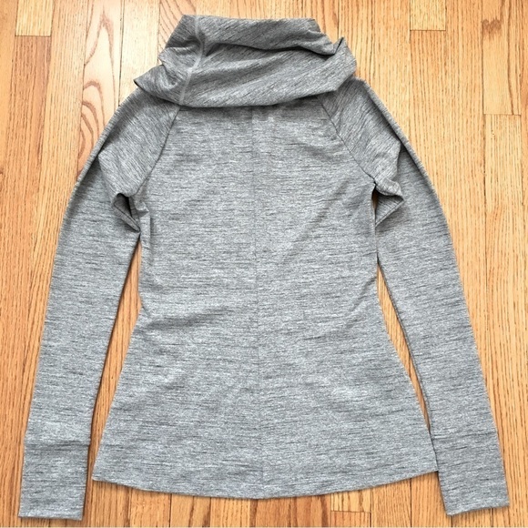 Spyder Grey Cowl Neck Pullover Athletic Sweatshirt - Picture 12 of 12